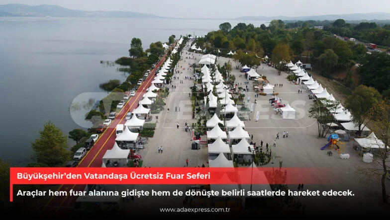 Büyükşehir’den Vatandaşa Ücretsiz Fuar Seferi