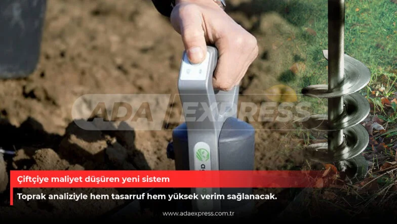 Çiftçiye maliyet düşüren yeni sistem