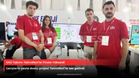 SAÜ Takımı Teknofest’te Finale Yükseldi