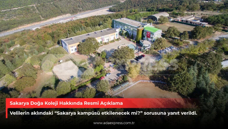Sakarya Doğa Koleji Hakkında Resmi Açıklama