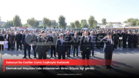 Sakarya’da Gaziler Günü Coşkuyla Kutlandı