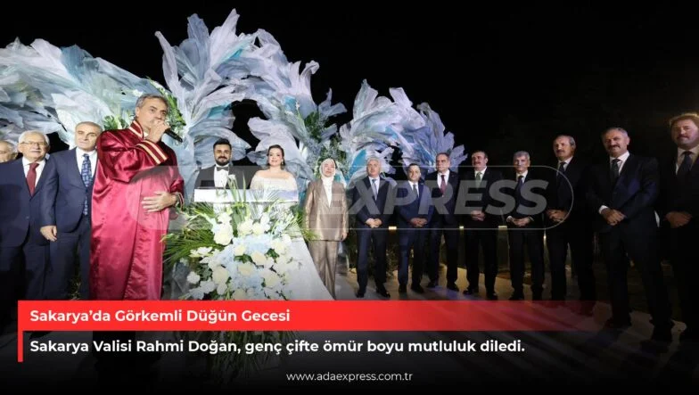 Sakarya’da Görkemli Düğün Gecesi