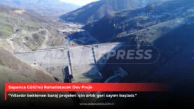 Sapanca Gölü’nü Rahatlatacak Dev Proje