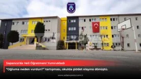 Sapanca’da Veli Öğretmeni Yumrukladı