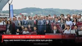 Ulaştırma Bakanlığı’ndan SAÜ öğrencisine Ödül