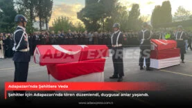 Adapazarı’nda Şehitlere Veda