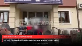 Cezaevinden Kaçanlar Yakalandı