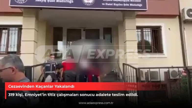 Cezaevinden Kaçanlar Yakalandı