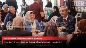 Dünya Yaşlılar Günü’nde anlamlı buluşma