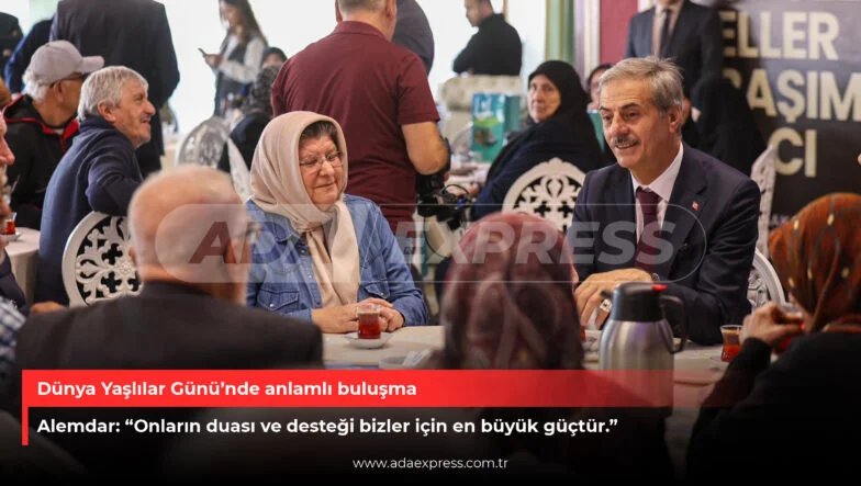 Dünya Yaşlılar Günü’nde anlamlı buluşma