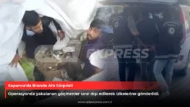 Sapanca’da Branda Altı Sürprizi!