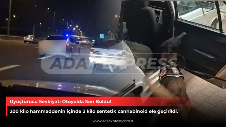 Uyuşturucu Sevkiyatı Otoyolda Son Buldu!