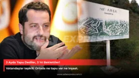 3 Ayda Tapu Dediler, 3 Yıl Beklettiler!