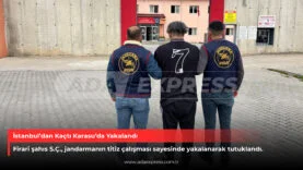 İstanbul’dan Kaçtı Karasu’da Yakalandı
