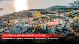 SAU Türkiye’de Sürdürülebilirlikte Zirveye Yerleşti