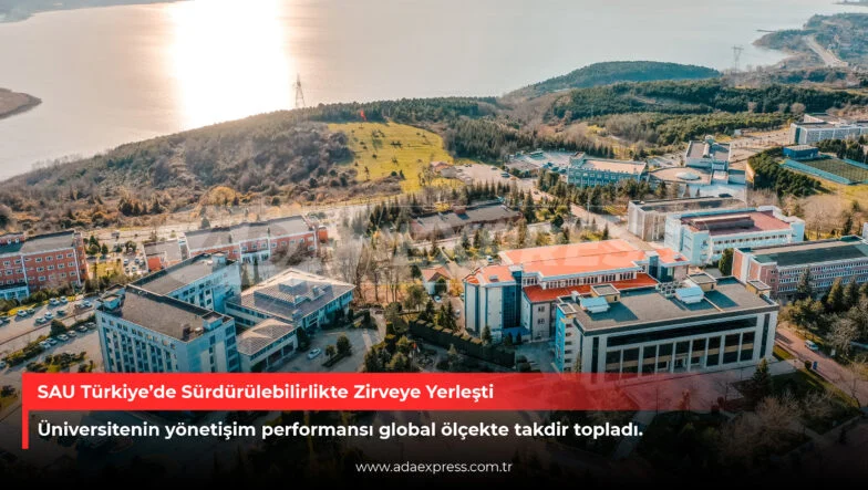 SAU Türkiye’de Sürdürülebilirlikte Zirveye Yerleşti