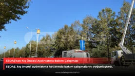 SEDAŞ’tan Kış Öncesi Aydınlatma Bakım Çalışması