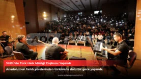SUBÜ’de Türk Halk Müziği Coşkusu Yaşandı