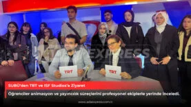 SUBÜ’den TRT’ye teknik ziyaret