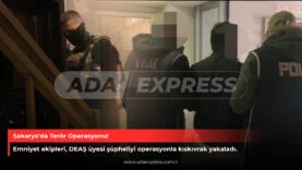 Sakarya’da Terör Operasyonu! Görsel