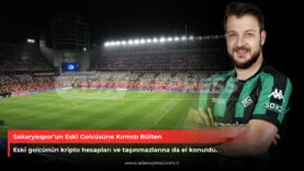 Sakaryaspor’un Eski Golcüsüne Kırmızı Bülten