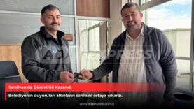 Serdivanda Dürüstlik Kazandı -1
