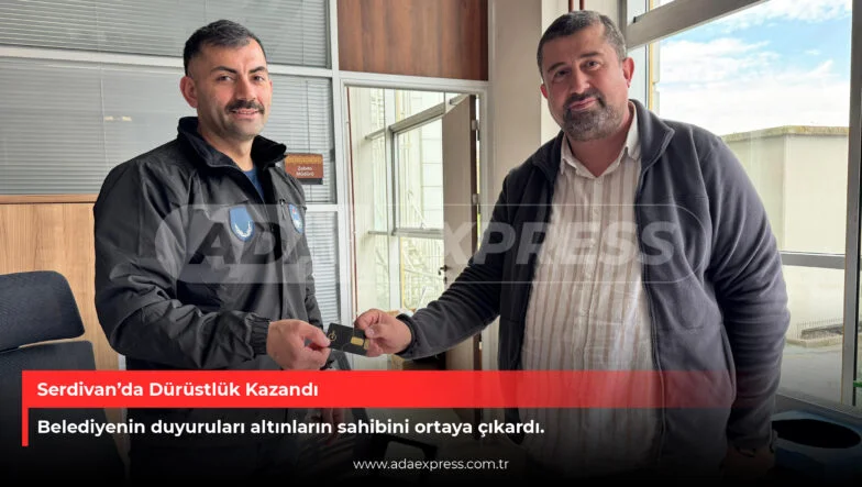 Serdivanda Dürüstlik Kazandı -1