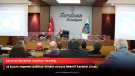 Serdivan’da Kritik Tatbikat Hazırlığı