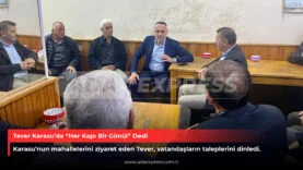 Tever Karasu’da “Her Kapı Bir Gönül” Dedi