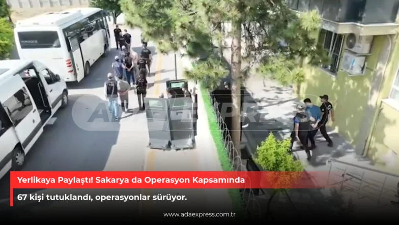 Yerlikaya Paylaştı Sakarya da Listede!