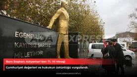 Baro Başkanı Adıyaman’dan 71 Yıl Mesajı