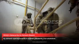DEAŞ’a Sakarya’da Eş Zamanlı Baskın