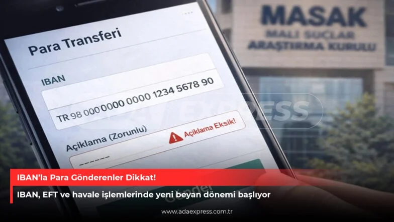 IBAN’la Para Gönderenler Dikkat!