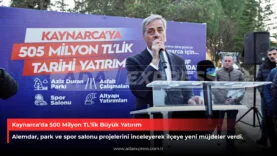 Kaynarca yatırım haberleri kapsamında Aziz Duran Parkı ve Kaynarca Spor Salonu’nun inşaat çalışmaları