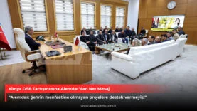 Kimya OSB Tartışmasına Alemdar’dan Net Mesaj