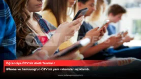 Öğrenciye ÖTV’siz Akıllı Telefon !