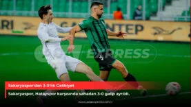 Sakaryaspor'dan 3-0'lık Galibiyet