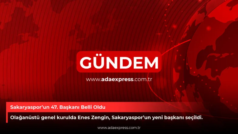 Sakaryaspor Başkanı Enes Zengin