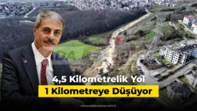 Beşköprü ulaşım projesi kapsamında yapılan 4. Cadde yol çalışmaları