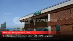 Sakarya’da doğal gaz hizmetlerinin AGDAŞ’tan AKSA Doğalgaz’a devri