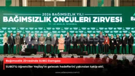 SUBÜ Genç Yeşilay Topluluğu Bağımsızlık Öncüleri Zirvesi’nde