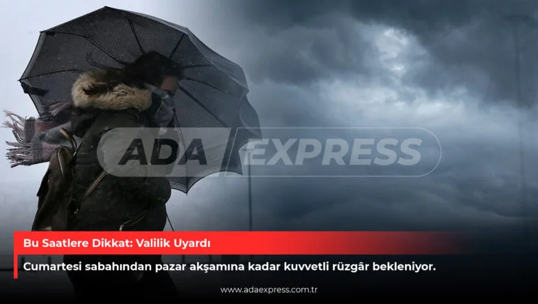 Sakarya Valiliği fırtına uyarısı yaptı