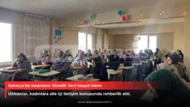 Sakarya Büyükşehir Belediyesi Kadın Kadına projesi kapsamında kırsalda kadınlarla buluşan uzmanlar