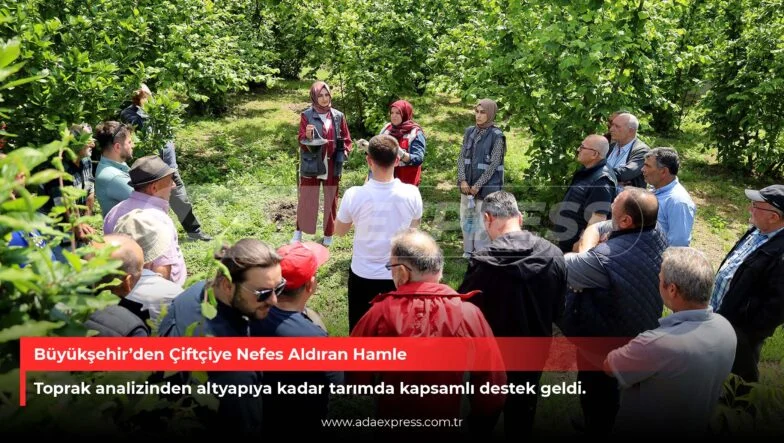Sakarya Büyükşehir Belediyesi 2025 tarımsal destek çalışmaları