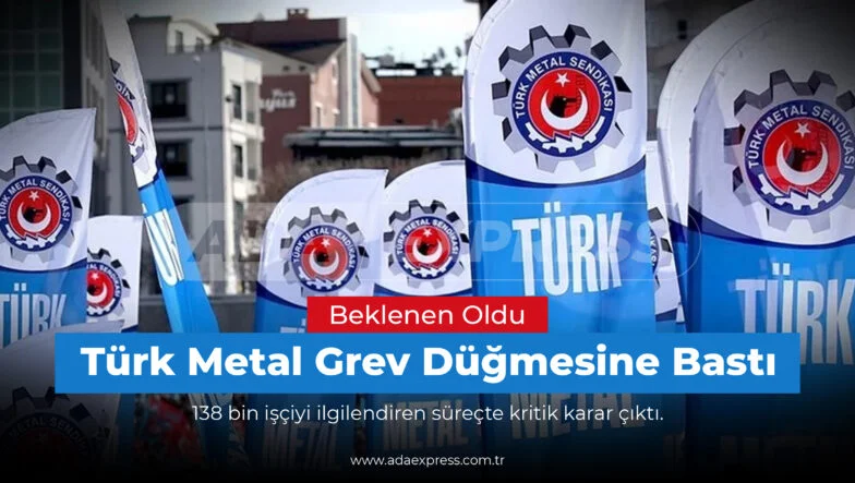 Türk Metal Sendikası grev kararı basın açıklaması