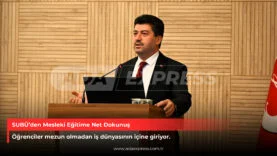 SUBÜ Rektörü Mehmet Sarıbıyık +1 Eğitim Modeli sunumu