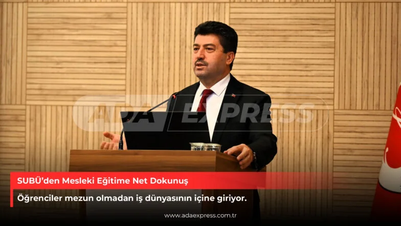 SUBÜ Rektörü Mehmet Sarıbıyık +1 Eğitim Modeli sunumu