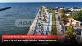 Sakarya’da hayata geçirilen park ve yeşil alan projeleri