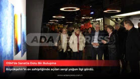OSM’de açılan Rasim Soylu’nun Mavera’nın Renkleri resim sergisi