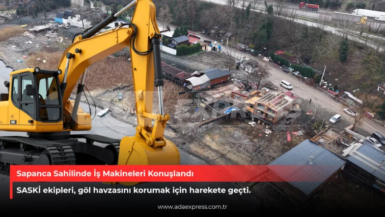 Sapanca Gölü kıyısındaki kaçak iskeleler